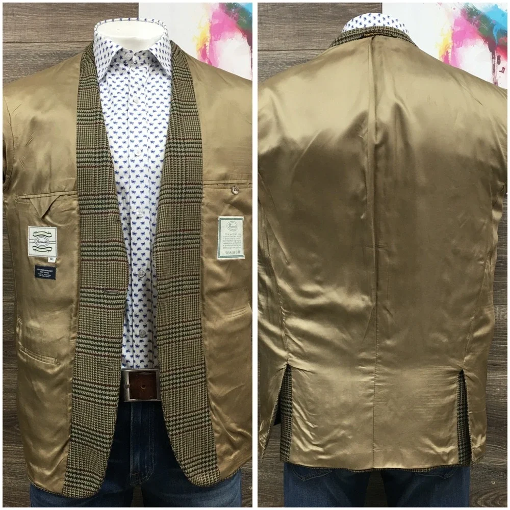 FACONNABLE Mens Wool Blazer Sport Coat Casual Jacket Size 42R Classic Suit